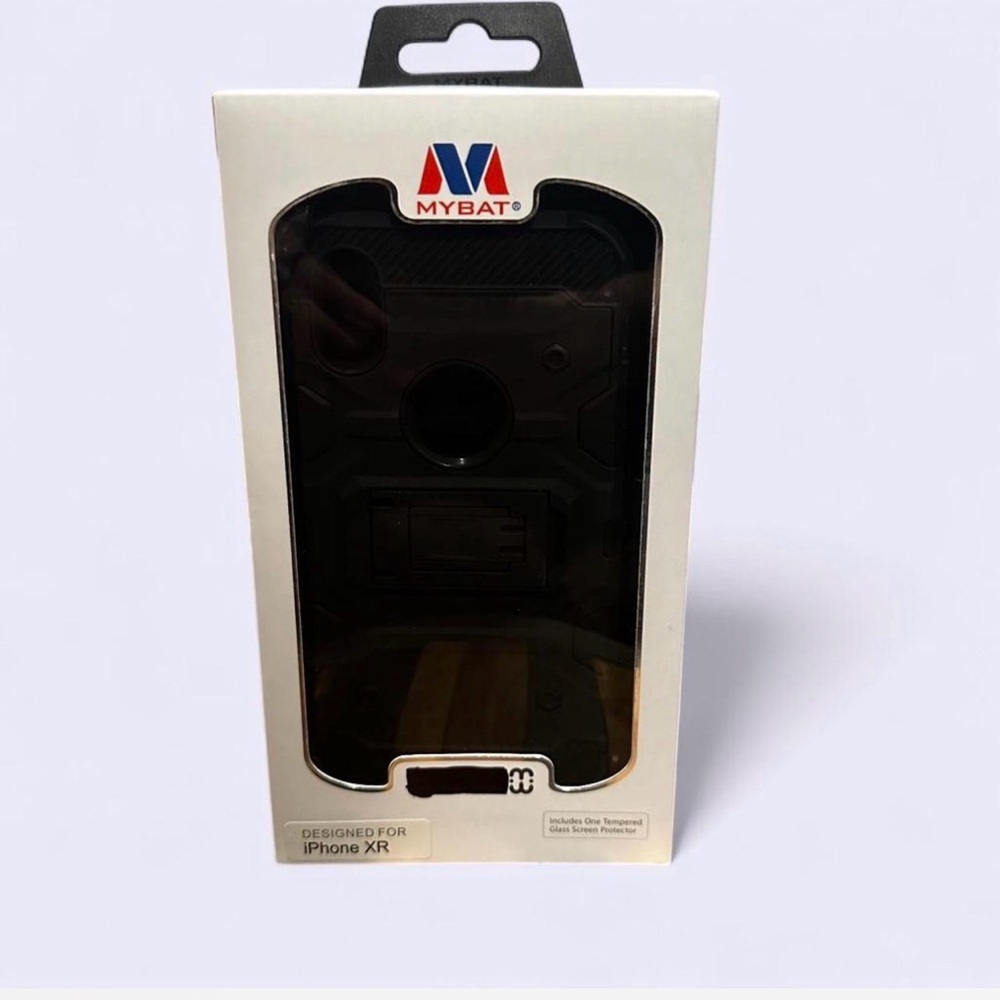 MyBat 3-in-1 Storm Tank Hybrid Case & Screen Protector – iPhone XR